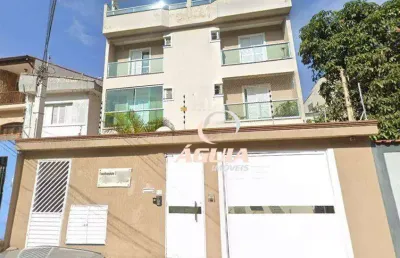 Cobertura com 2 dormitórios à venda, 50 m² por r$ 560.000,00 - vila curuçá - santo andré/sp