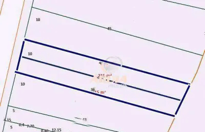 Terreno à venda, 430 m² por r$ 904.000,00 - vila helena - santo andré/sp