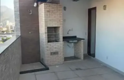 Cobertura com 4 quartos à venda na rua getúlio, todos os santos, rio de janeiro, 140 m2 por r$ 620.000