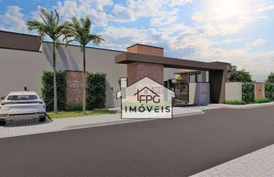 Lançamento -  vr 120 residencial - casa térrea com 03 dormitórios em bairro nobre de atibaia/sp
