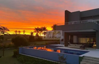 Casa moderna com 6 suítes à venda,  fazenda alvorada porto feliz/sp