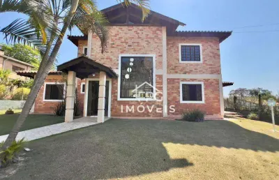 Linda casa com 5 dormitórios - chácara pedra grande - atibaia/sp