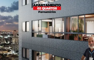 Apartamento 02 quartos - varanda gourmet - excelente localização - no melhor zona norte - parnamirim/recife