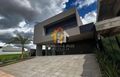 Sobrado com 4 dormitórios à venda, 490 m² por r$ 6.100.000,00 - residencial quinta do golfe - são josé do rio preto/sp