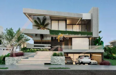 Sobrado com 5 dormitórios à venda, 588 m² por r$ 8.850.000,00 - residencial quinta do golfe - são josé do rio preto/sp