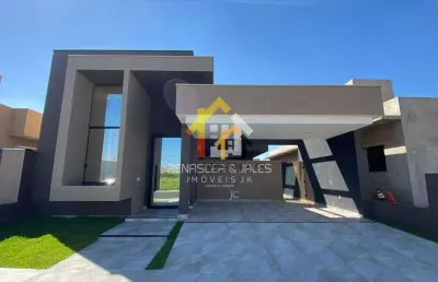 Casa com 3 dormitórios à venda, 175 m² por r$ 1.070.000,00 - residencial set life ii - mirassol/sp