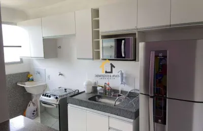 Apartamento com 2 dormitórios à venda, 48 m² por r$ 180.000,00 - parque das flores ii - são josé do rio preto/sp