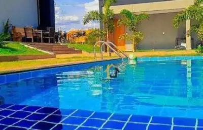 Rancho com 3 dormitórios à venda, 182 m² por r$ 999.000,00 - condomínio baia de santa monica - fronteira/mg