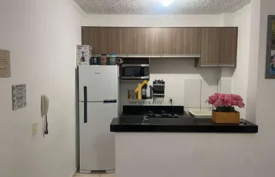 Apartamento com 2 dormitórios à venda, 48 m² por r$ 205.000,00 - rios d'italia - são josé do rio preto/sp