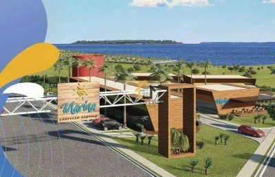 Terreno à venda, 455 m² por r$ 162.000,00 - residencial náutico - fronteira/mg