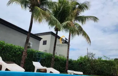 Rancho com 4 dormitórios à venda, 300 m² por r$ 1.480.000,00 - enseada azul - fronteira/mg