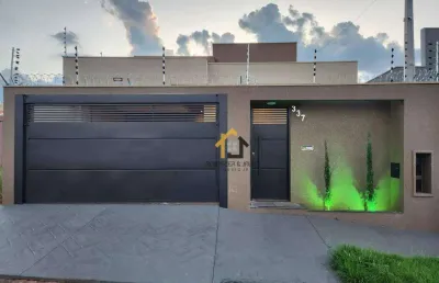 Casa com 3 dormitórios à venda, 116 m² por r$ 535.000,00 - parque vila nobre - são josé do rio preto/sp