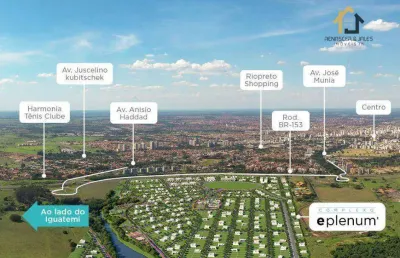 Terreno à venda, 242 m² por r$ 350.000 - complexo eplenum - são josé do rio preto/sp