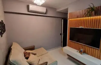Apartamento mobiliado com 2 dormitórios à venda, 63 m² por r$ 790.000 - condomínio terrace residence - são josé do rio preto/sp