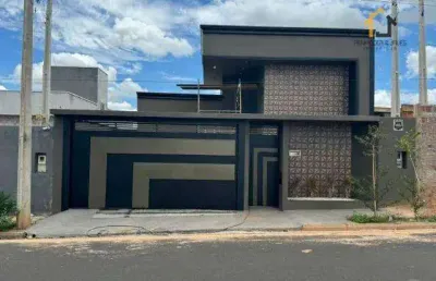 Casa com 3 dormitórios à venda, 95 m² por r$ 450.000 - set valley i - são josé do rio preto/sp