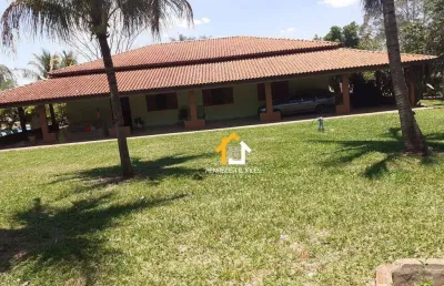 Chácara com 4 dormitórios à venda, 10 m² por r$ 1.100.000 - fazenda santo antônio - novo horizonte/sp