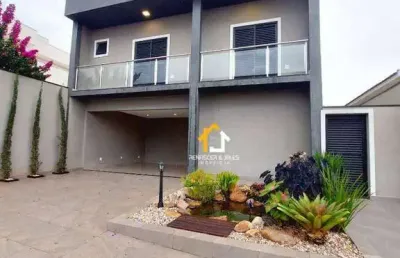 Sobrado com 3 dormitórios à venda, 289 m² por r$ 1.390.000,00 - residencial village damha rio preto ii - são josé do rio preto/sp