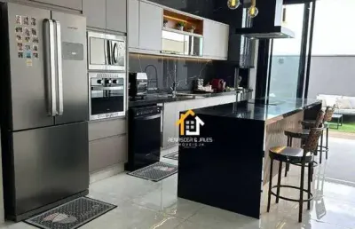 Casa com 3 dormitórios à venda, 145 m² por r$ 990.000 - alphaville - mirassol/sp