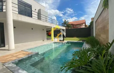 Sobrado com 4 dormitórios, 343 m² - venda por r$ 4.200.000,00 ou aluguel por r$ 16.590,00/mês - damha i - são josé do rio preto/sp
