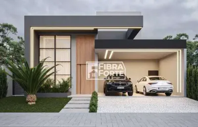 Casa térrea com 3 suítes à venda - residencial royal garden - paulínia/sp
