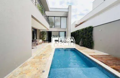 Casa com 3 dormitórios para alugar, 205 m² por r$ 15.183,00/mês - swiss park - campinas/sp