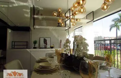 Brás apartamento a venda 3 dormitórios 111m² 1 suíte 2 vagas novo com lazer completo
