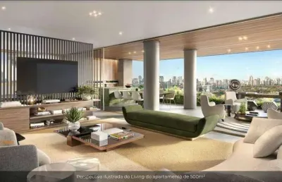 Vila nova conceição apartamento garden a venda 5 suítes 711m²  5 vagas novo com lazer completo!!