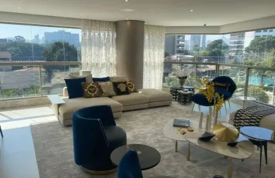 Moema apartamento a venda 3 dormitórios 217m²  3 vagas novo pronto pra morar!