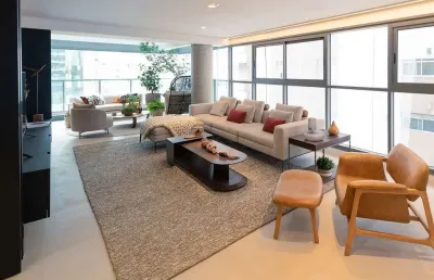 Jardim paulista cobertura a venda 3 suites 348 m² com 4 vagas novo pronto morar