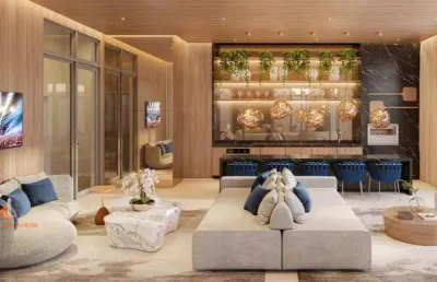 Brooklin apartamento a venda 4 dormitórios 138m² 2 vaga novo com lazer completo