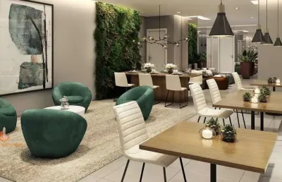 Centro apartamento a venda 2 dormitórios 38m² novo pronto pra morar.