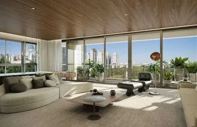 Ibirapuera apartamento a venda 4 suítes 355m² 5 vagas novo pronto para morar com lazer completo