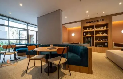 Vila buarque apartamento studio a venda 1 dormitório 19m² novo pronto p morar!