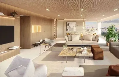 Jardim america apartamento duplex a venda 4 suites 276m² 3 vagas novo com lazer completo