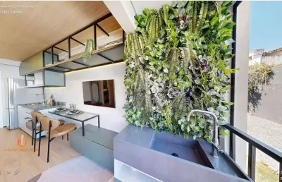 Praça da arvore apartamento studio a venda com 33m2 novo com lazer completo