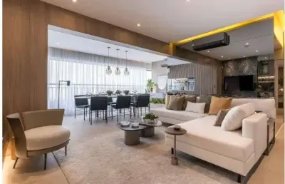 Brooklin apartamento a venda 3 dormitórios 84m² 1 vaga novo com lazer completo