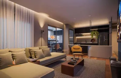 Brooklin apartamento a venda 2 dormitórios 60m²  1 vaga com lazer completo.