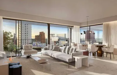 Higienópolis apartamento a venda 3 dormitórios 191m²  2 vagas novo com lazer completo.