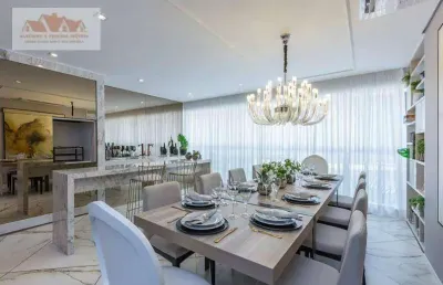 Apartamento a venda 3 dormitórios. 160m2 3 suíte 2 vagas pronto para morar.
