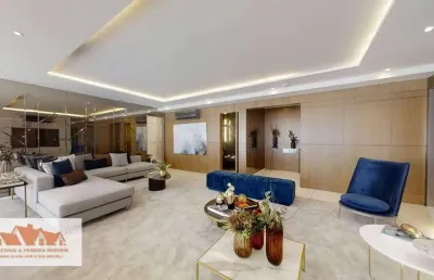 Campo belo apartamento a venda 3 dormitórios 165m² 3 suítes 2 vagas novo pronto pra morar!