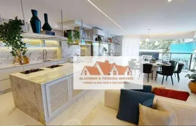 Campo belo apartamento a venda 3 dormitórios 131m² 3 suítes 2 vagas novo pronto p morar .