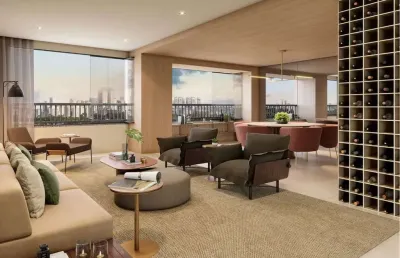 Vila madalena apartamento a vena 2 suítes 87m² 1 vaga novo com lazer completo