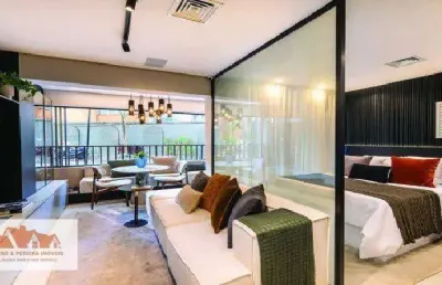 Jardim paulista apartamento a venda studio 33m2 novo pronto para morar