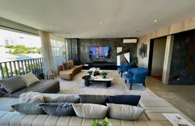 Vila nova conceicao cobertura a venda 4 dormitorios 338m2 4 vagas novo com lazer completo vista para parque ibirapuera