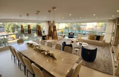 Moema apartamento a venda 3 dormitórios 220m² 3 suítes 4 vagas novo com lazer completo!