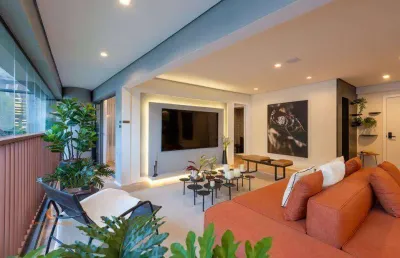 Bela vista apartamento studio a venda 1 dormitório 41m² com lazer completo