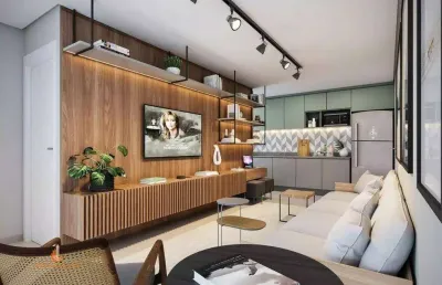 Bela vista apartamento a venda 2 dormitórios 60m²  novo pronto p morar .