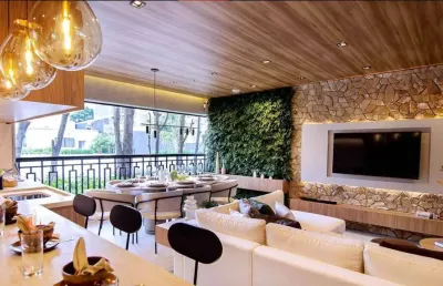 Brooklin apartamento studio a venda 1 dormitório 33m² novo com lazer completo