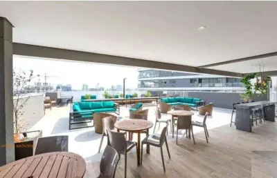 Itaim apartamento a venda 1 dormitório 26m² novo pronto para morar com lazer completo