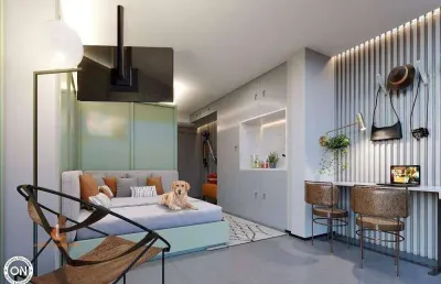 Oportunidade! studios a venda no paraiso,1 dormitórios,24 m² de área construída. pronto para morar,em excelente localização!!
